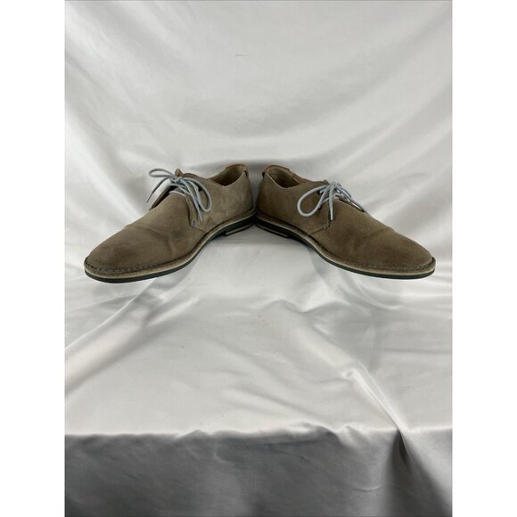 Ted Baker Chock Cream Suede Chukka Boots Mens Size 9 Preppy Fall - Picture 6 of 9